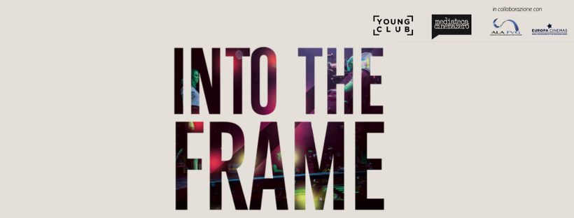 into the frame